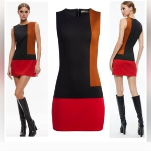 ALICE + OLIVIA WYNELL MINI DRESS SIZE 12 NWOT $495